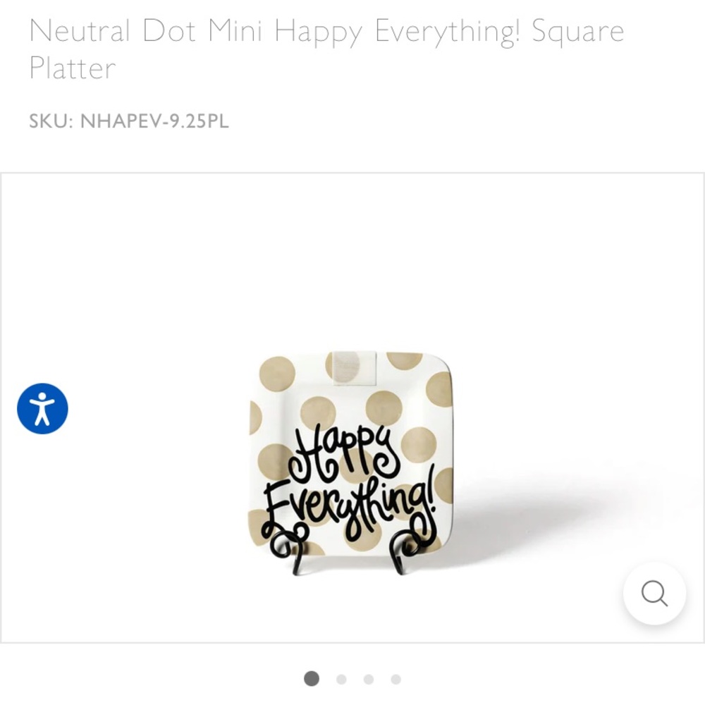Happy Everything Mini Platter